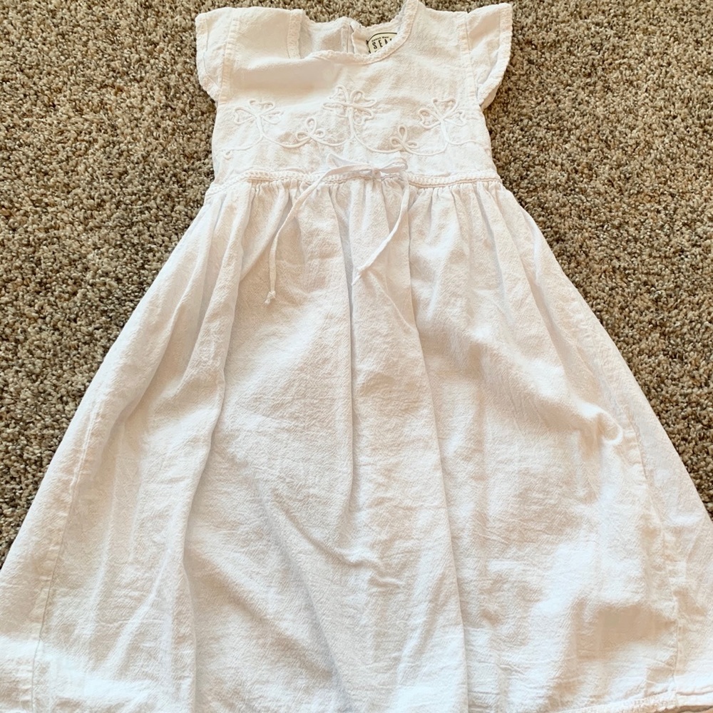 Girls White Dress
